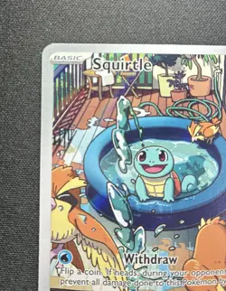 Pokemon: Squirtle Illustration Rare 148/142 Stellar Crown - Image 5