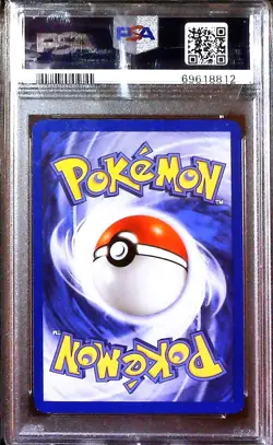 PSA 9 Rainbow Energy 17/82 2000 Pokemon Rocket 1st Edition Holo Rare Mint WOTC - Image 2
