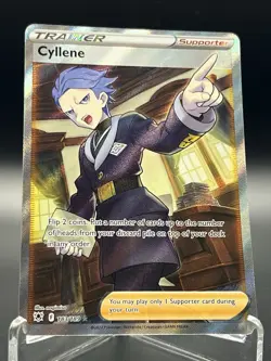 Pokemon TCG Cyllene Astral Radiance Holo Card 183/189 Full Art Ultra Rare - Image 1
