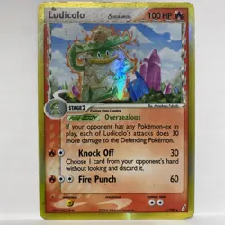 Pokemon TCG Ludicolo Single Delta Species/Holo Crystal Guardians 6/100 - Image 1