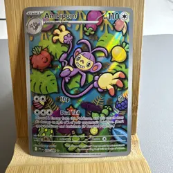 Pokemon Ambipom Illustration Rare Me02: Phantasmal Flames Holo 107/094 - Image 1