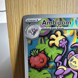 Pokemon Ambipom Illustration Rare Me02: Phantasmal Flames Holo 107/094 - Image 2
