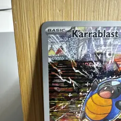 Pokemon TCG Karrablast 094/086 Illustration Rare Holo Sv: Black Bolt English NM - Image 2