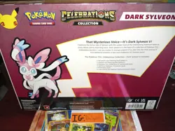 Pokemon 2021 Celebrations Dark Slyveon V Collection Box Sealed - Image 2