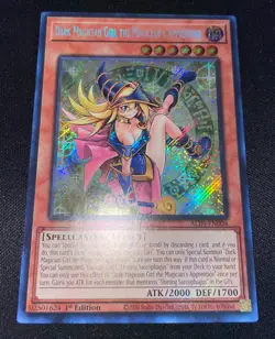 YuGiOh Dark Magician Girl the Magician’s Apprentice ALIN-EN004 Secret Rare NM - Image 1