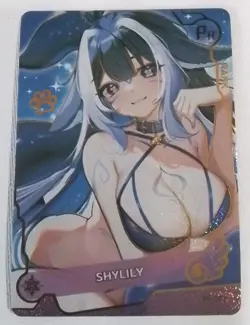 SHYLILY STAR TWITCH Maiden Party PR Goddess ACG Waifu Girl Holo Card - Image 1