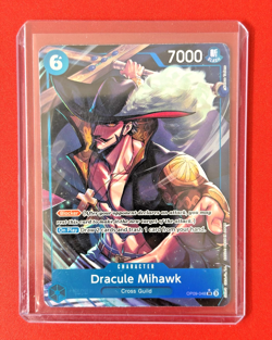 DRACULE MIHAWK - AA Alt Art Super Rare SR - Emperors One Piece OP09-048 - Image 2