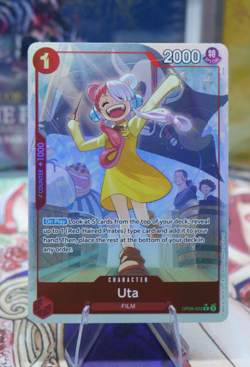 One Piece Uta SR (Parallel) OP09-002 Emperors in the New World English - Image 1