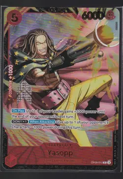 Sealed Yasopp Championship 25-26 Offline Regionals Season 2 OP09-013 One Piece - Image 1
