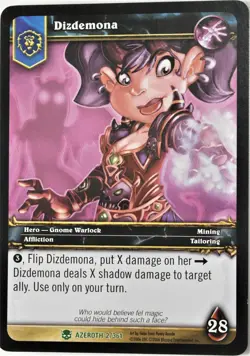 WORLD OF WARCRAFT TCG Blizzard "HEROES OF AZEROTH" SINGLES Basic YOU PICK 2006 - Image 3