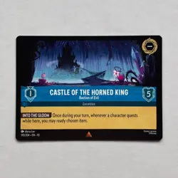 Castle of the Horned King 170/204 Disney Lorcana Whispers in the Well Rare NM - Image 1