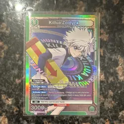 Hunter x Hunter Union Arena Killua Zoldyck SR Vol.1 Near Mint - Image 1