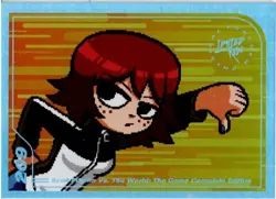 Scott Pilgrim vs The World #209 Limited Run Games Silver Trading Card New Mint - Image 1