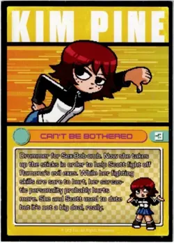 Scott Pilgrim vs The World #209 Limited Run Games Silver Trading Card New Mint - Image 2