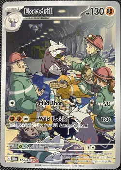 Excadrill 174/162 SV05: Temporal Forces Holo - Pokemon Card - Image 1
