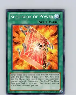 Yu-Gi-Oh TCG Spellbook Of Power REDU-EN058 Unlimited Regular Common Card NM - Image 1