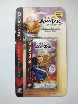 Avatar The Last Airbender - Master of Elements 10 Card Booster Pack - Image 1