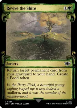 MTG - Revive the Shire - Showcase - Lord of the Rings - Magic the Gathering - Image 1