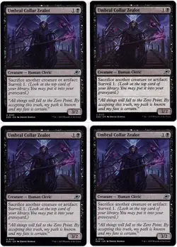 MTG Edge of Eternities Umbral Collar Zealot x 4 (Uncommon) - Image 1