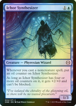 MTG Ichor Synthesizer Foil ** Phyrexia: All Will Be One ** English - Image 1