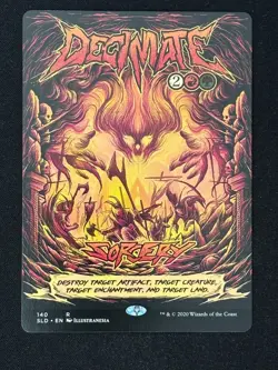 1x MTG Decimate - Secret Lair Drop Series (SLD) #140 - Magic the Gathering - Image 1