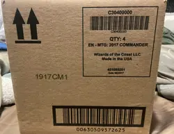 Wizards Of The Coast Commander 2017 PreCons Set of 4. - Image 1