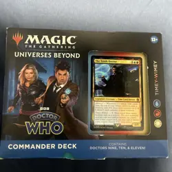 MTG Doctor Who – Timey Wimey Commander Deck | Precon | Magic | Universes Beyond - Image 1