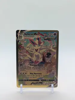 Pokemon🔥SYLVEON VMAX 212/203🔥GOLD FOIL Collectible🔥Evolving Skies🔥 - Image 1