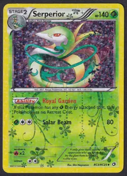 Pokemon Serperior RC3/RC25 Holo Legendary Treasures - Image 1