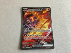 Pokemon TCG Team Rockets Moltres EX 229/182 SIR Destined Rivals NM/M - Image 1