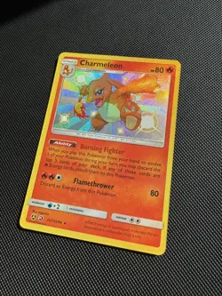 Pokemon NM Charmeleon SV7/SV94 Hidden Fates Shiny Vault - Image 2