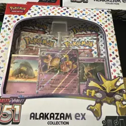Lot Of 3 Pokemon TCG 151 Alakazam ex Collection Box Sealed Scarlet And Violet - Image 2