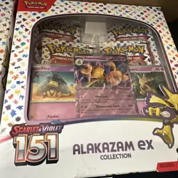 Lot Of 3 Pokemon TCG 151 Alakazam ex Collection Box Sealed Scarlet And Violet - Image 4