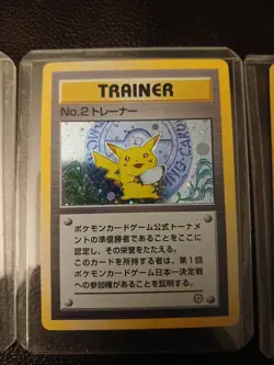Pokemon Japanese Retro Tournament 1st, 2nd And 3rd Cardsl - Image 4