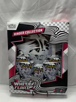 Pokemon TCG: Scarlet & Violet White Flare - Binder Collection Sealed New - Image 1