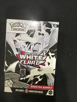 Pokemon TCG Scarlet & Violet White Flare Booster Bundle Sealed 6 Packs - Image 1