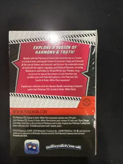 Pokemon TCG Scarlet & Violet White Flare Booster Bundle Sealed 6 Packs - Image 2