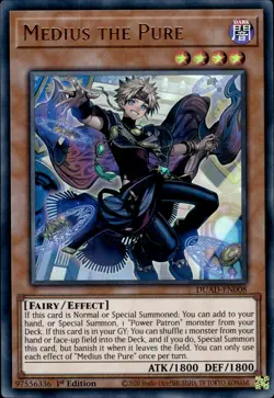 Medius The Pure - Ultra Rare 1st Edition DUAD-EN008 - NM - YuGiOh - Image 1