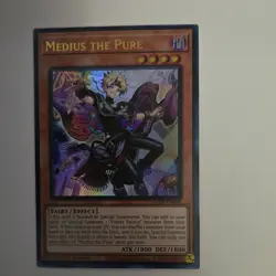 Yugioh Medius the Pure DUAD-EN008 Duelist's Advance 1st Edition Effect Foil - Image 1
