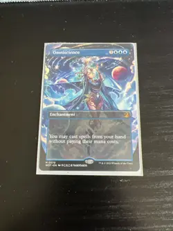 Omniscience (Anime Borderless) - Near Mint MTG #70 Wilds of Eldraine - Image 1