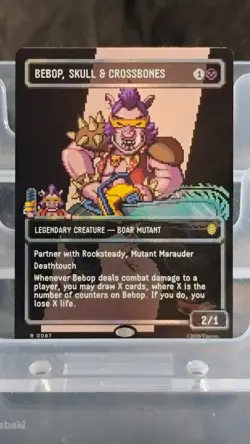 Bebop, Skull & Crossbones (Borderless) (Surge Foil) - Image 1