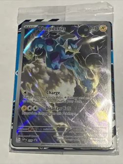 Pokemon TCG Thundurus 209 Promo SV: Scarlet & Violet Promo Cards NM - Image 1
