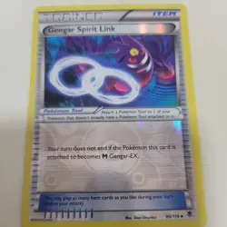 POKEMON GENGAR SPIRIT LINK 95/119 REVERSE HOLO TRAINER XY PHANTOM FORCES NM - Image 2