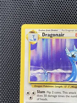 Pokemon TCG Dragonair Base Set Unlimited Rare Card 18/102 NM/LP Condition - Image 2
