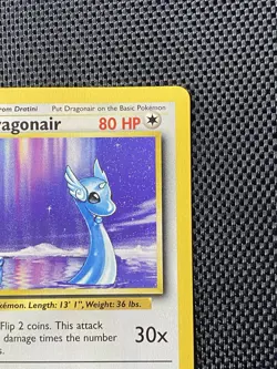 Pokemon TCG Dragonair Base Set Unlimited Rare Card 18/102 NM/LP Condition - Image 3