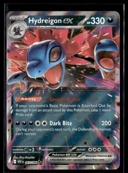 2025 Scarlet & Violet Series - White Flare Hydreigon ex Double Rare #67 - Image 1