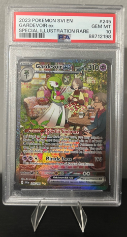 2023 POKEMON SCARLET & VIOLET BASE SET 245/198 GARDEVOIR EX PSA 10 - Image 1