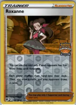Pokemon TCG Roxanne Regional Championships Promo 150/189 NM - Image 1