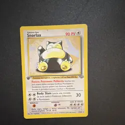 Pokemon Snorlax Rare 1st Edition Jungle 27/64 90 HP Regular 1999 English - Image 1