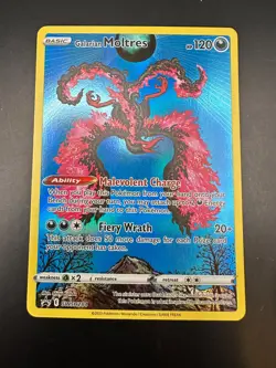 Pokemon TCG Galarian Moltres SWSH284 Black Star Promo - Image 1